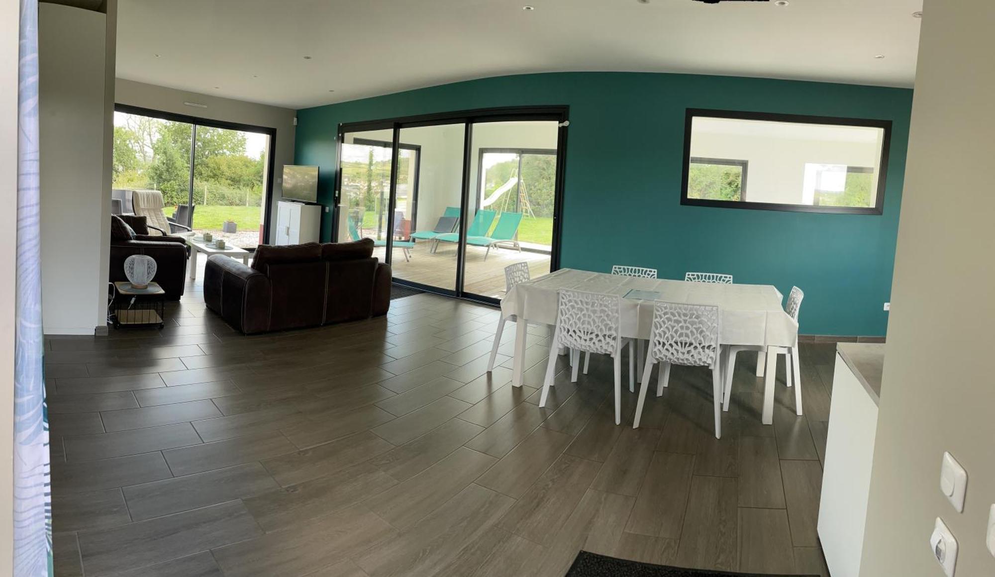 Piscine intérieure privée chauffée toute l'année à 29 Quievrecourt Exterior foto